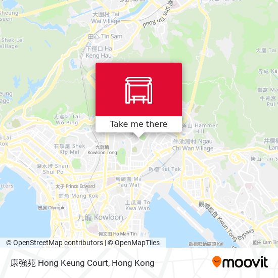 康強苑 Hong Keung Court地圖