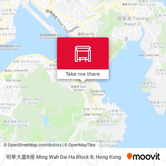 明華大廈B座 Ming Wah Dai Ha Block B map