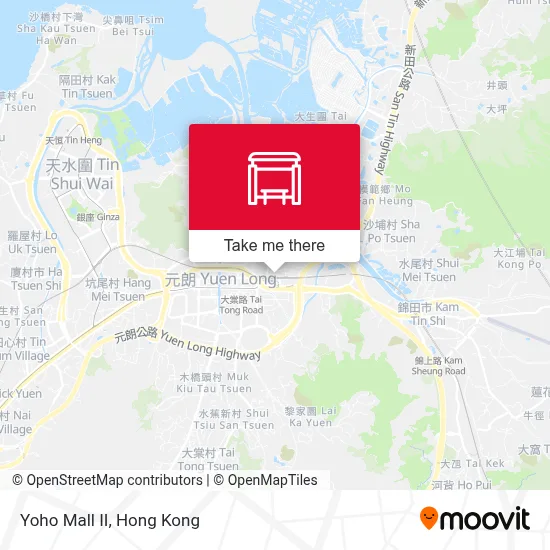 Yoho Mall II map