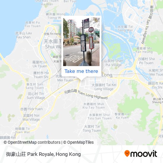 御豪山莊 Park Royale地圖