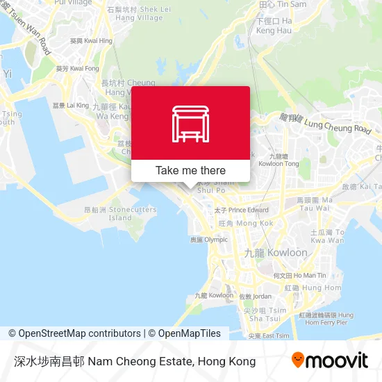 深水埗南昌邨 Nam Cheong Estate地圖