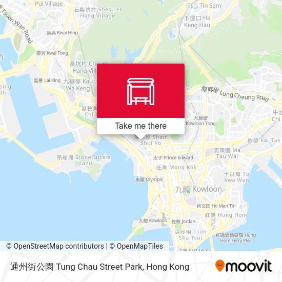 通州街公園 Tung Chau Street Park地圖
