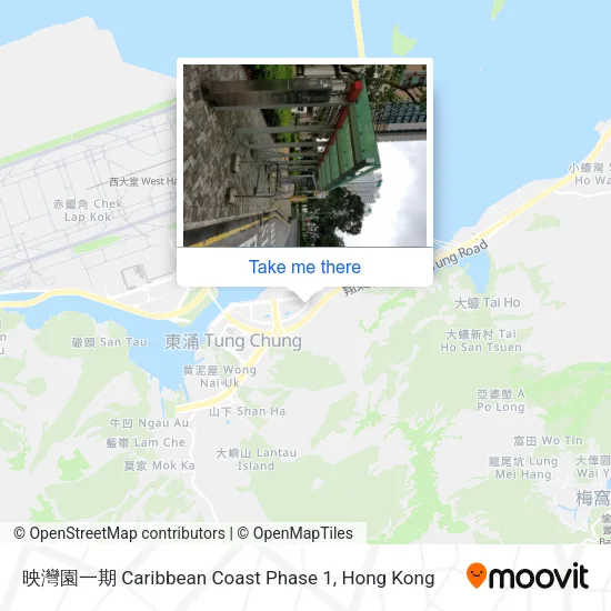 映灣園一期 Caribbean Coast Phase 1地圖