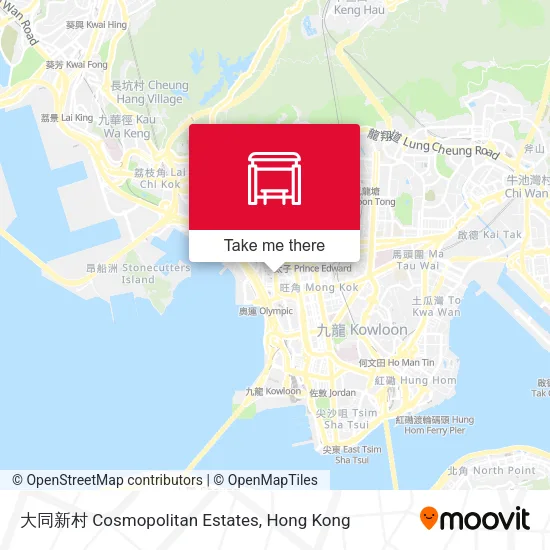 大同新村 Cosmopolitan Estates map