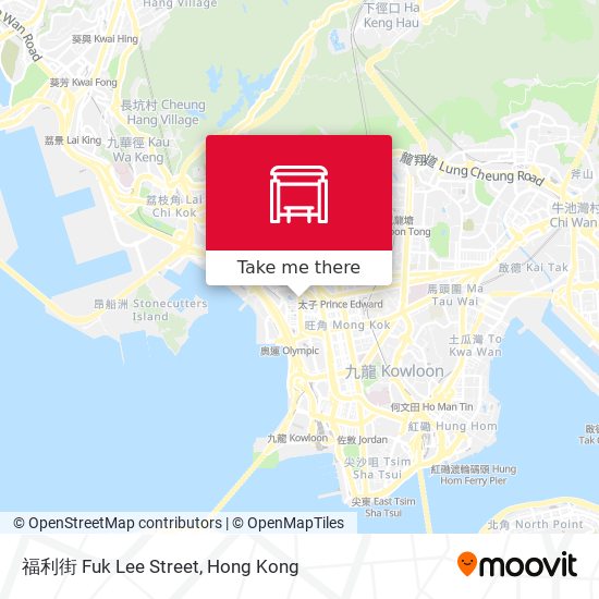 福利街 Fuk Lee Street map