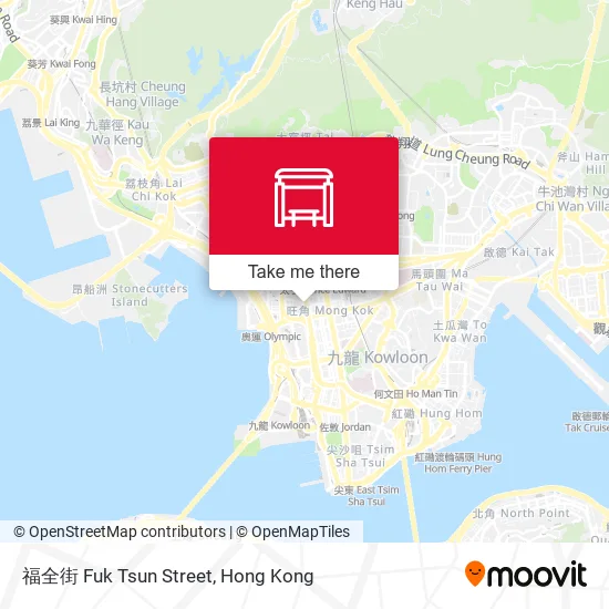 福全街 Fuk Tsun Street地圖
