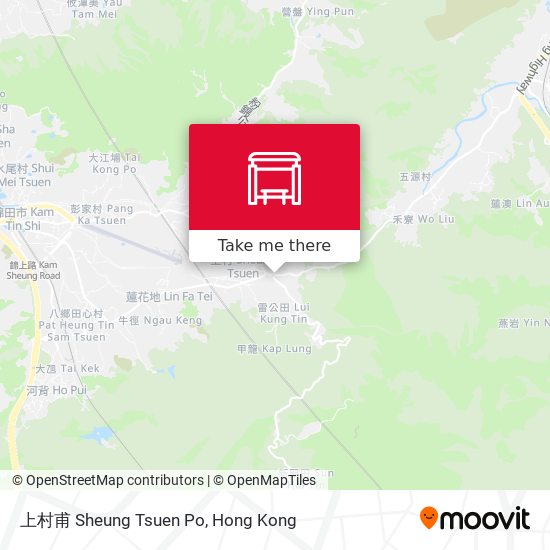 上村甫 Sheung Tsuen Po map