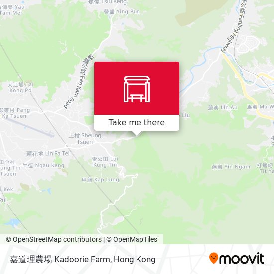 嘉道理農場 Kadoorie Farm map