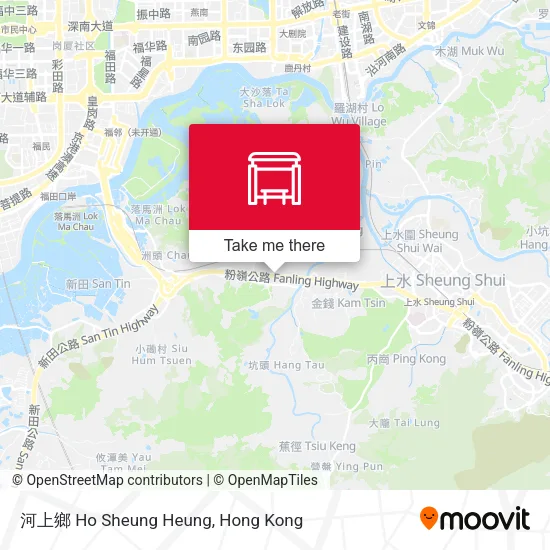 河上鄉 Ho Sheung Heung地圖