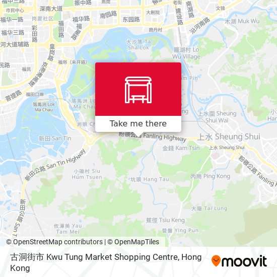 古洞街市 Kwu Tung Market Shopping Centre map