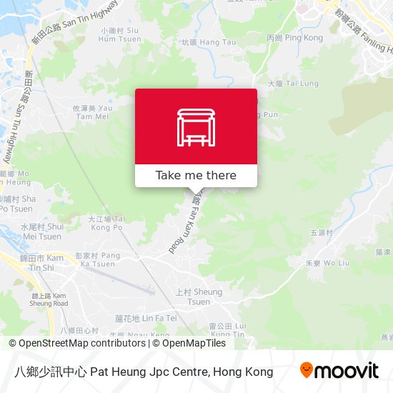 八鄉少訊中心 Pat Heung Jpc Centre map