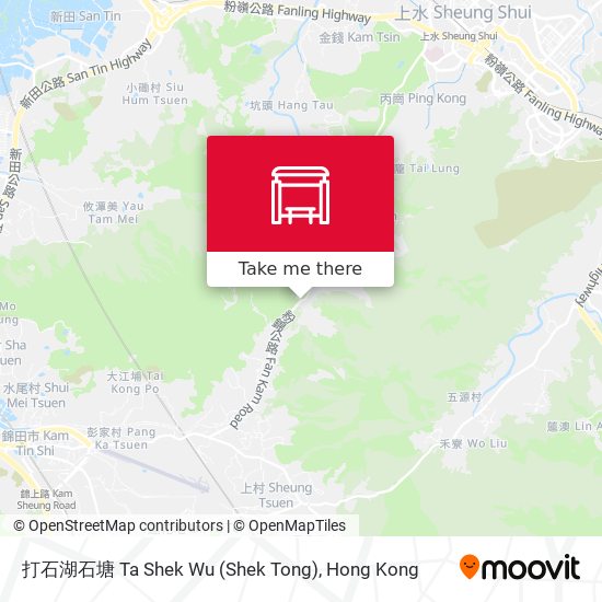 打石湖石塘 Ta Shek Wu (Shek Tong) map