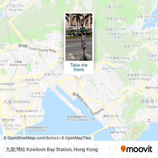 九龍灣站 Kowloon Bay Station map