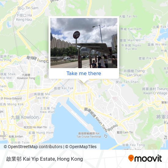 啟業邨 Kai Yip Estate map