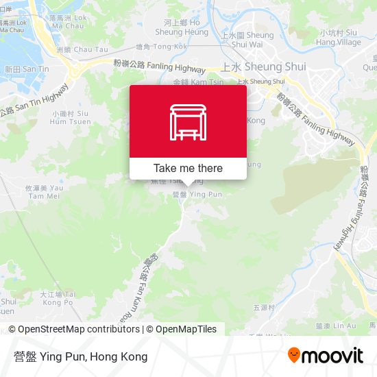 營盤 Ying Pun map