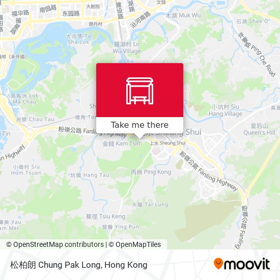 松柏朗 Chung Pak Long map