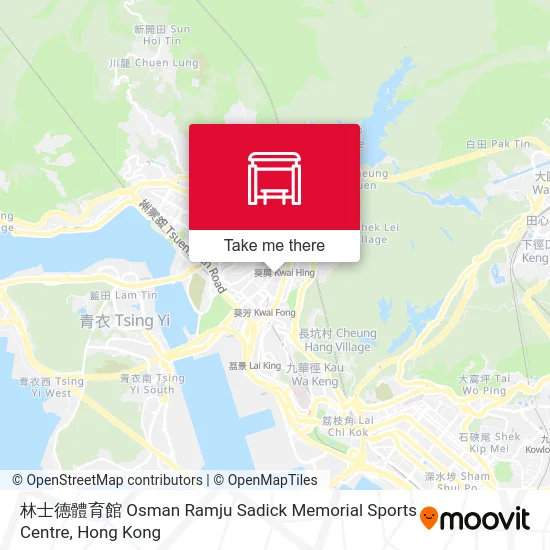 林士德體育館 Osman Ramju Sadick Memorial Sports Centre map