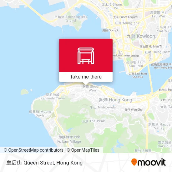 皇后街 Queen Street map