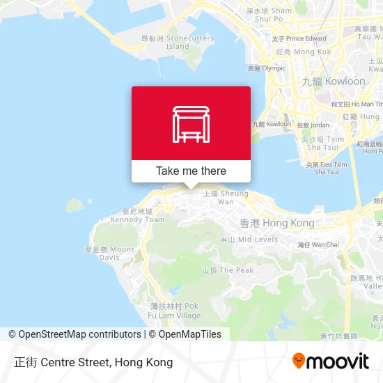 正街 Centre Street地圖