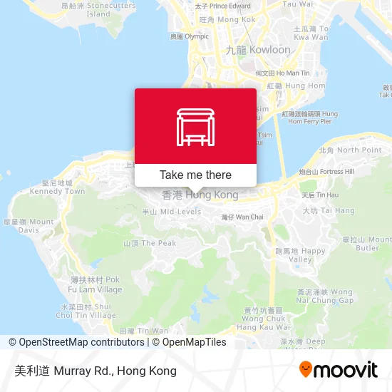 美利道 Murray Rd. map