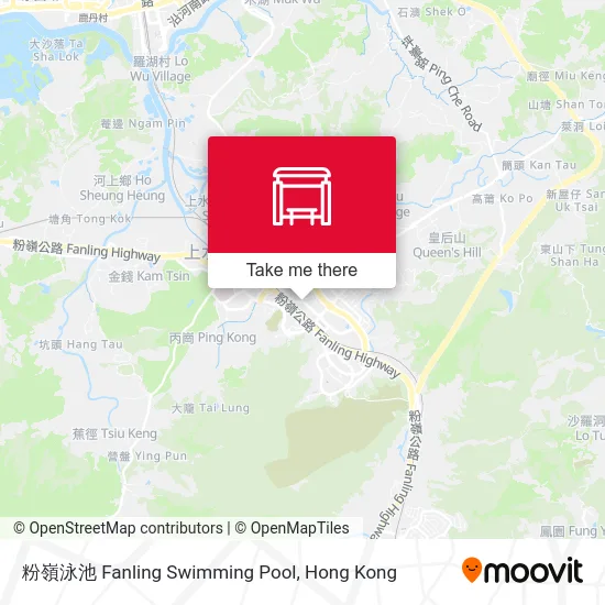 粉嶺泳池 Fanling Swimming Pool map