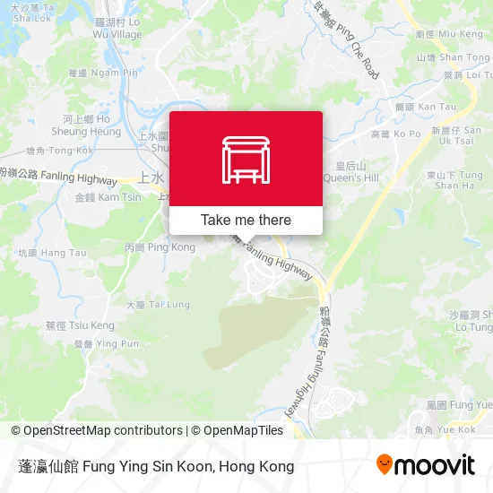 蓬瀛仙館 Fung Ying Sin Koon map