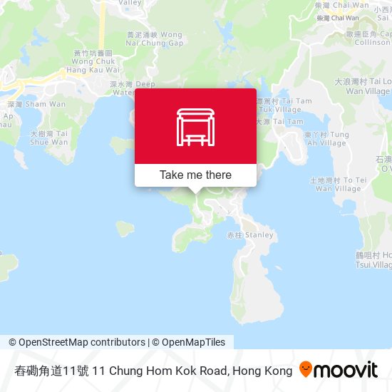 舂磡角道11號 11 Chung Hom Kok Road map