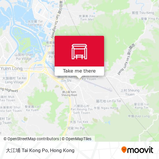 大江埔 Tai Kong Po map