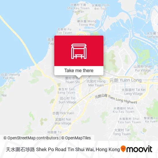 天水圍石埗路 Shek Po Road Tin Shui Wai地圖