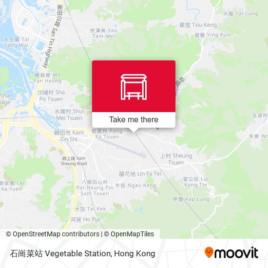 石崗菜站 Vegetable Station地圖