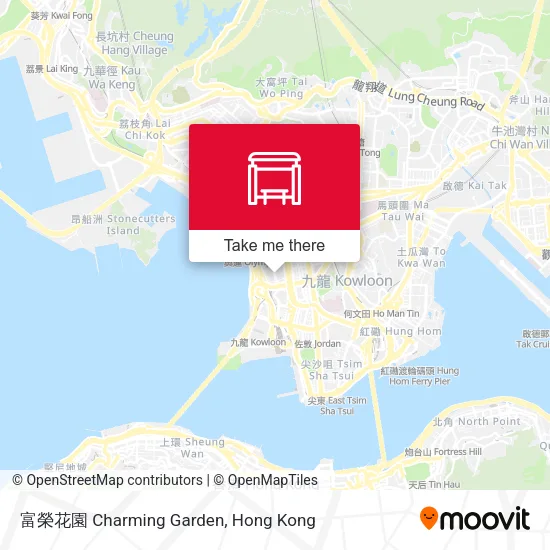 富榮花園 Charming Garden map