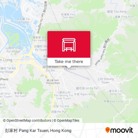 彭家村 Pang Kar Tsuen map