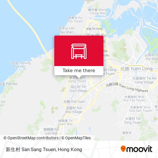 新生村 San Sang Tsuen map