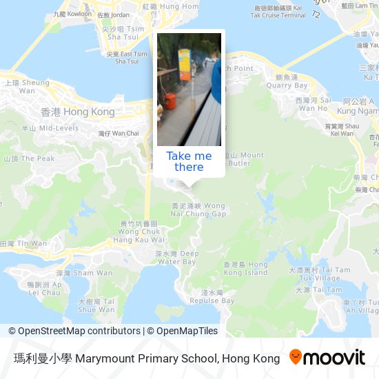 瑪利曼小學 Marymount Primary School map