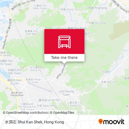 水澗石 Shui Kan Shek地圖