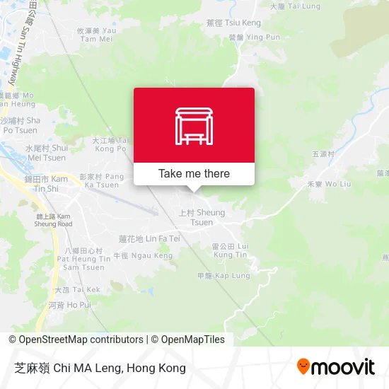 芝麻嶺 Chi MA Leng map