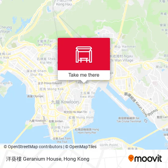 洋葵樓 Geranium House map