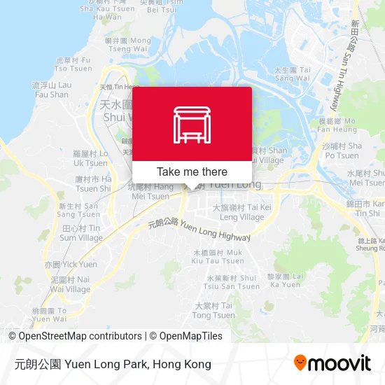 元朗公園 Yuen Long Park地圖