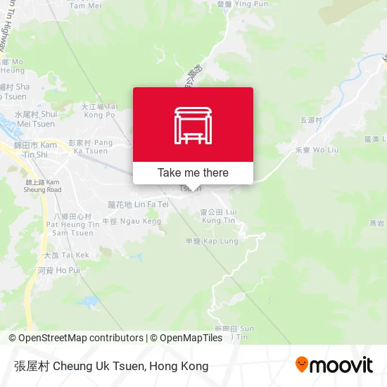 張屋村 Cheung Uk Tsuen map