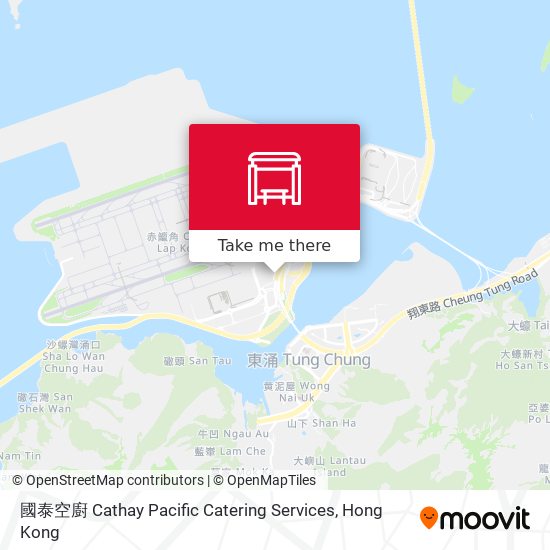國泰空廚 Cathay Pacific Catering Services map