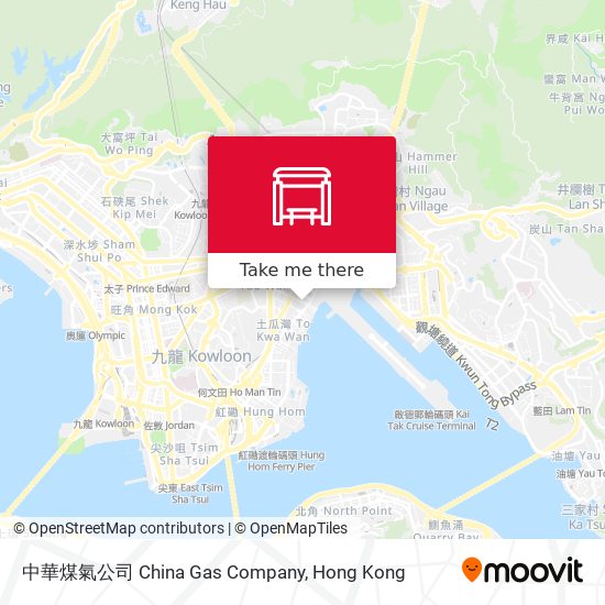 中華煤氣公司 China Gas Company map
