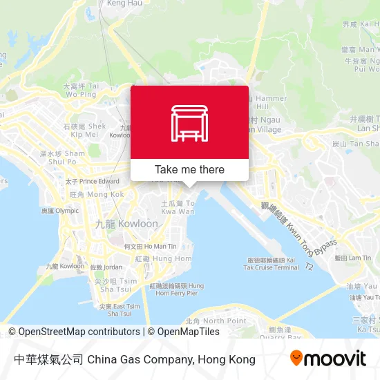 中華煤氣公司 China Gas Company地圖