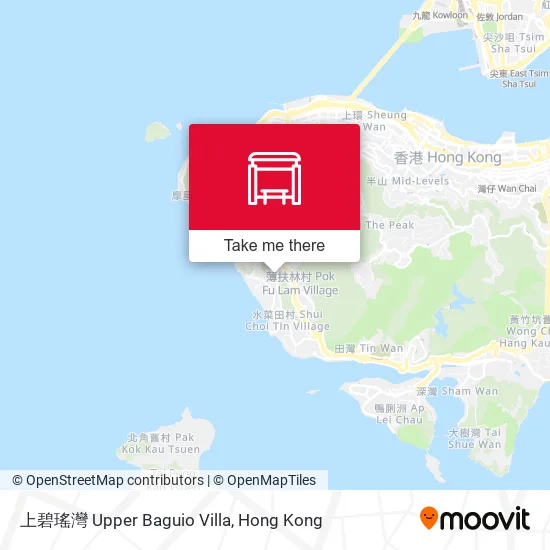 上碧瑤灣 Upper Baguio Villa map