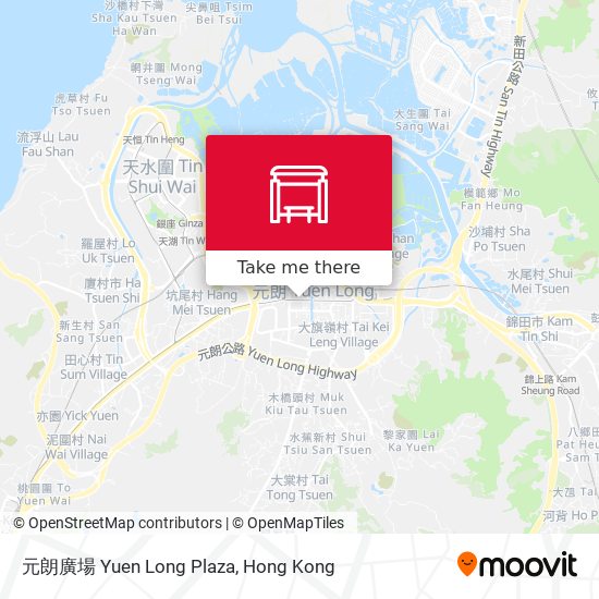 元朗廣場 Yuen Long Plaza map