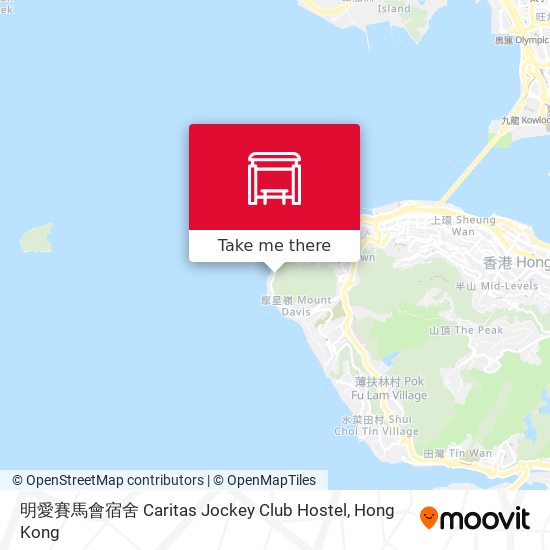 明愛賽馬會宿舍 Caritas Jockey Club Hostel map