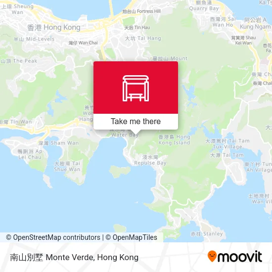 南山別墅 Monte Verde map