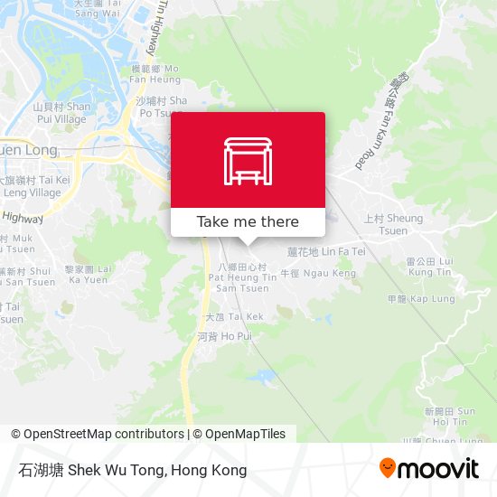 石湖塘 Shek Wu Tong map