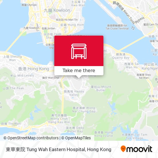 東華東院 Tung Wah Eastern Hospital map