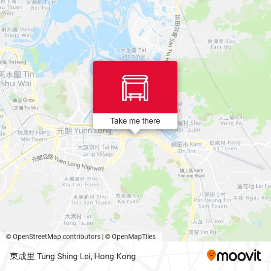 東成里 Tung Shing Lei map
