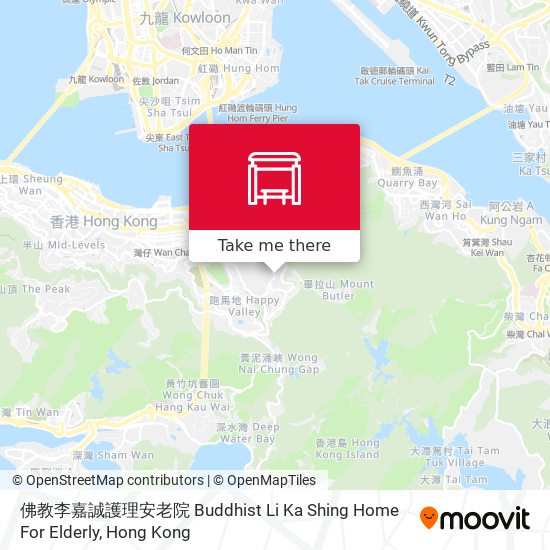 佛教李嘉誠護理安老院 Buddhist Li Ka Shing Home For Elderly map